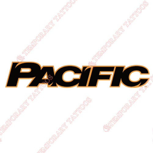 Pacific Tigers Customize Temporary Tattoos Stickers NO.5827